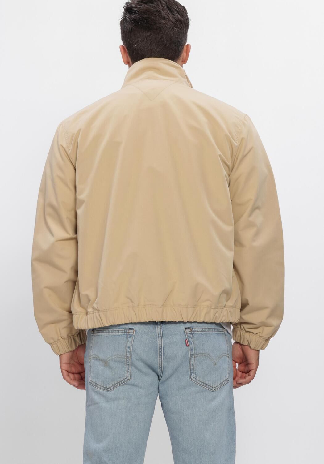 Beige TOMMY JEANS Jack TJM ESSENTIAL JACKET EXT - large