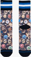 Blaue XPOOOS Socken BEERCAPS - medium
