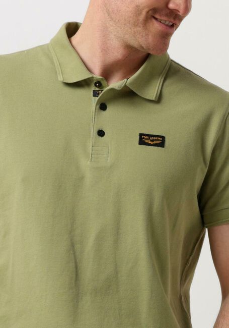 Grüne PME LEGEND Polo-Shirt SHORT SLEEVE POLO TRACKWAY - large