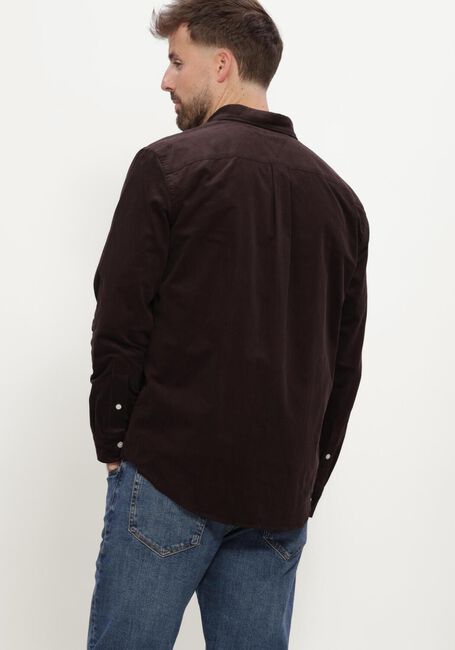 Braune TOMMY HILFIGER Casual-Oberhemd SOLID CORDUROY RF SHIRT - large
