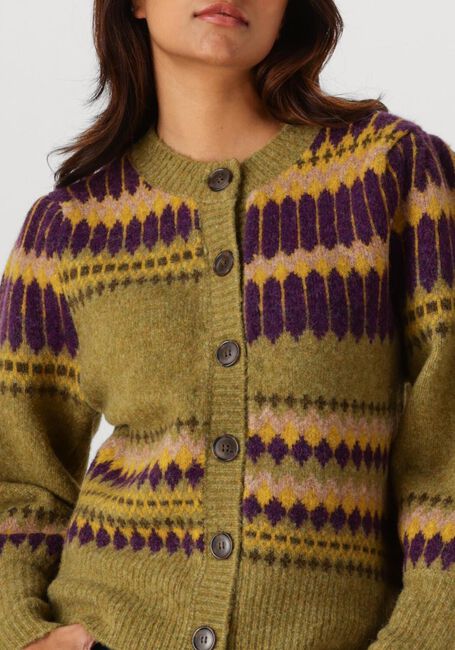 Grüne ANTIK BATIK Pullover MOHI CARDIGAN - large