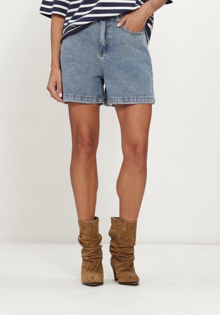 Blaue ALIX THE LABEL Hosen LADIES WOVEN BERMUDA DENIM SHORTS - large