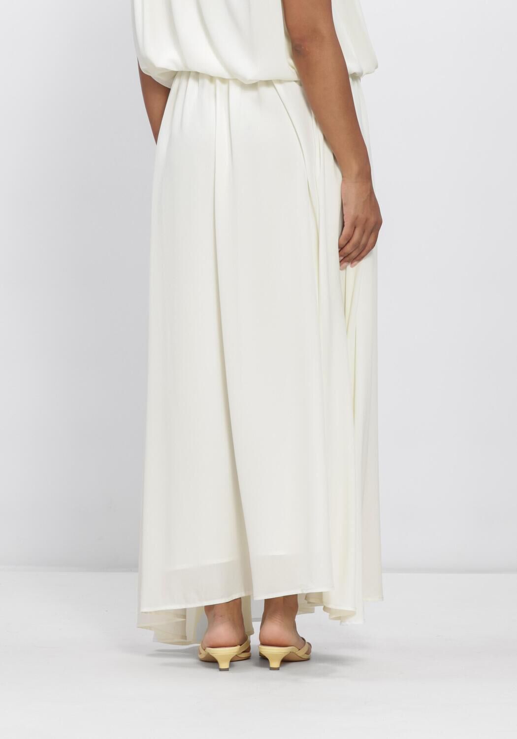 Nicht-gerade weiss NEO NOIR Maxirock SABRIA CHIFFON SKIRT - large