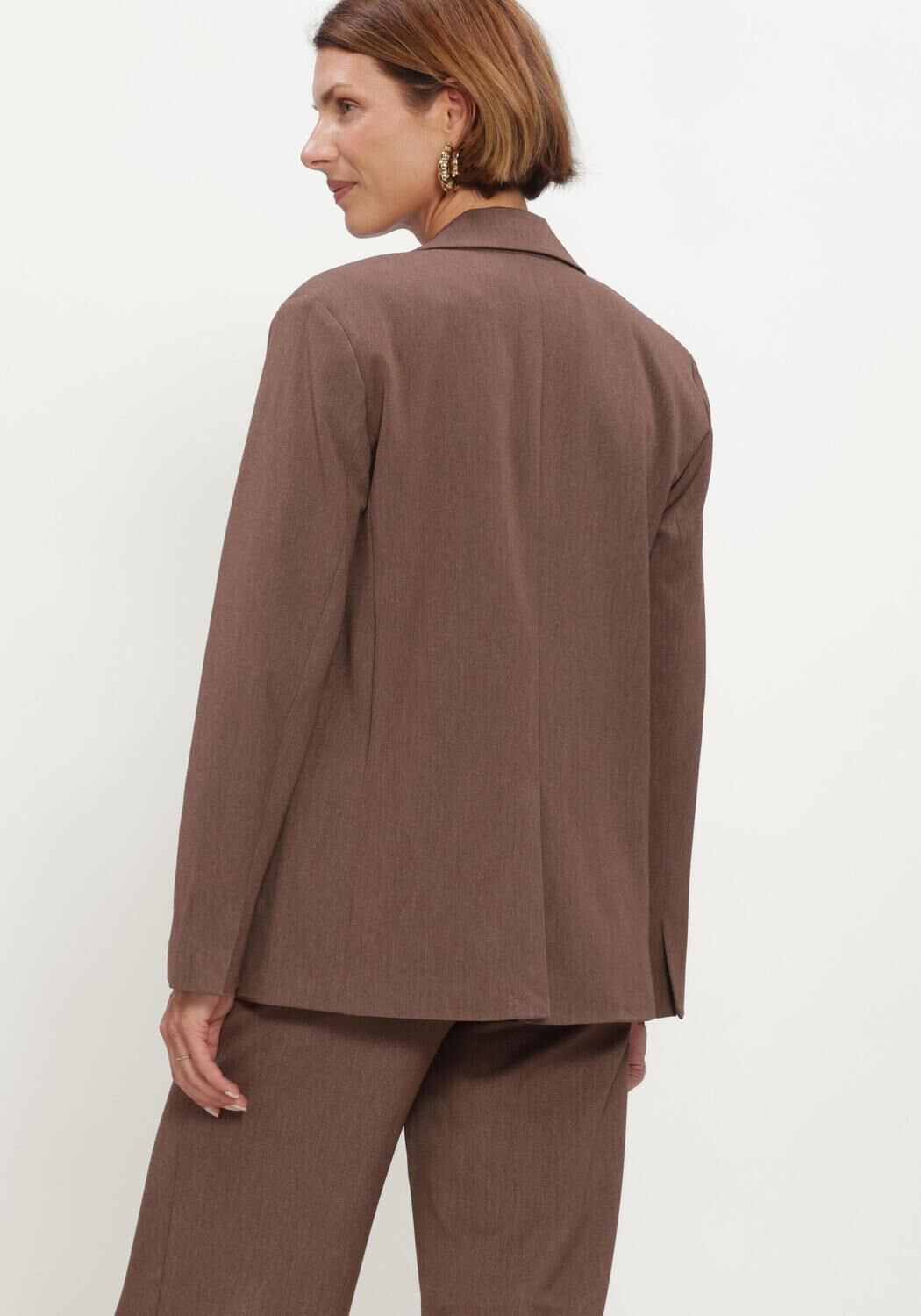 Braune OBJECT Blazer OBJLISA LO BLAZER NOOS - large