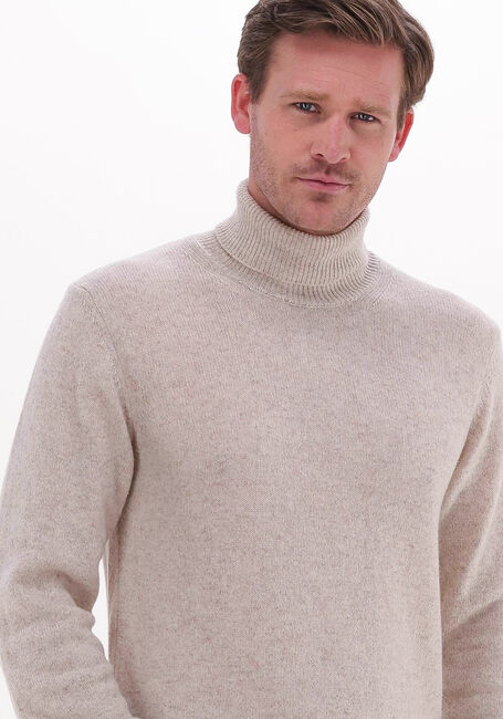 Beige PROFUOMO Rollkragenpullover PULLOVER HEAVY ROLL NECK - large