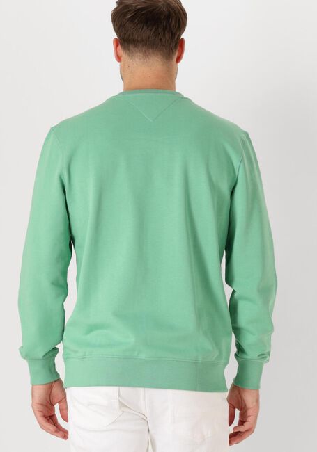 Grüne TOMMY HILFIGER Pullover ESSENTIAL TERRY CREWNECK - large