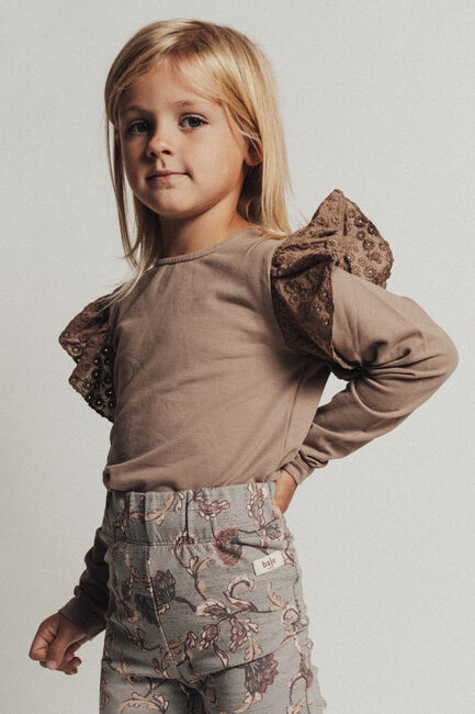 Taupe BAJE STUDIO Tops & T-shirts ALICIA - large