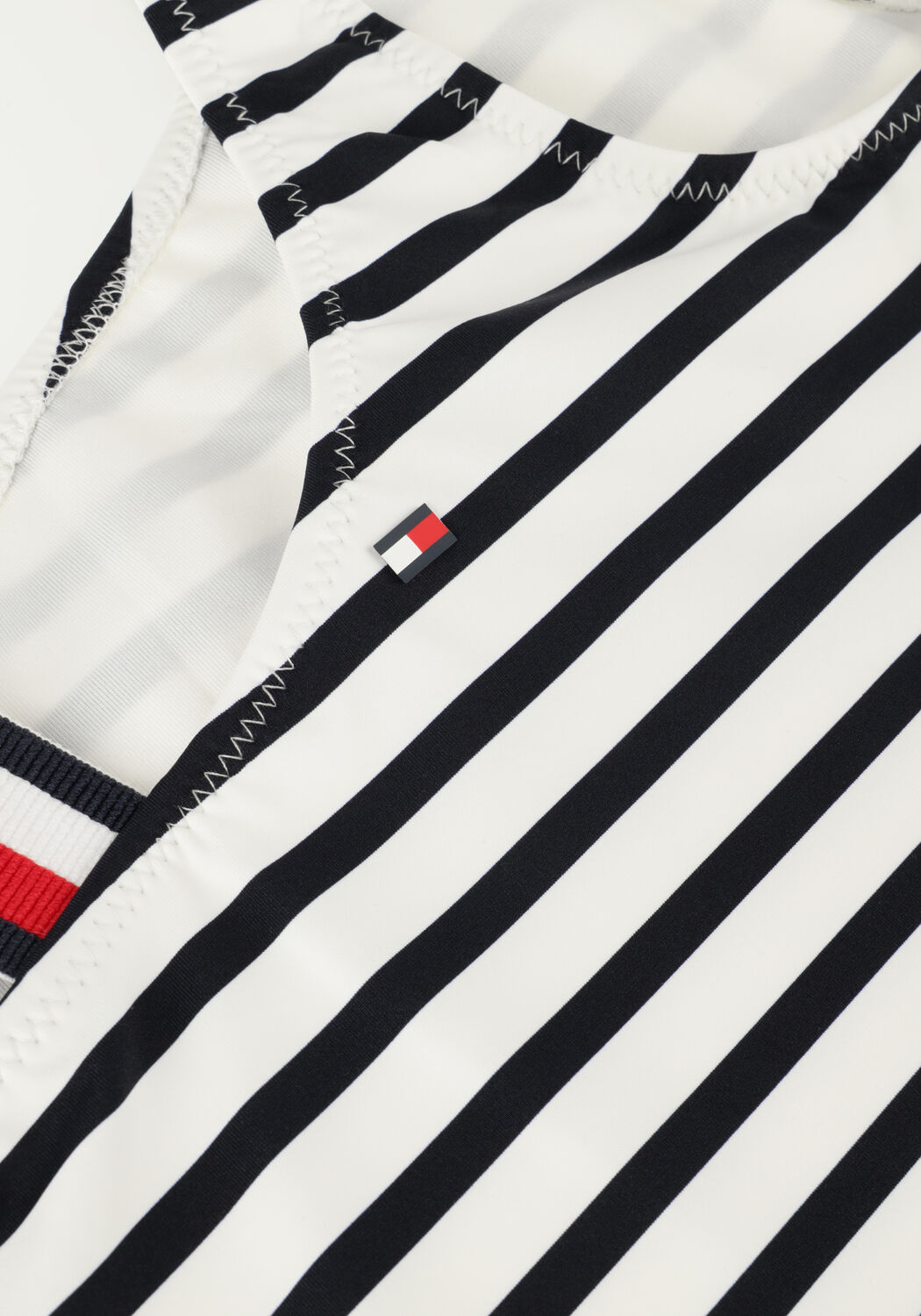 Blaue TOMMY HILFIGER Badeanz&uuml;ge ONE PIECE - large