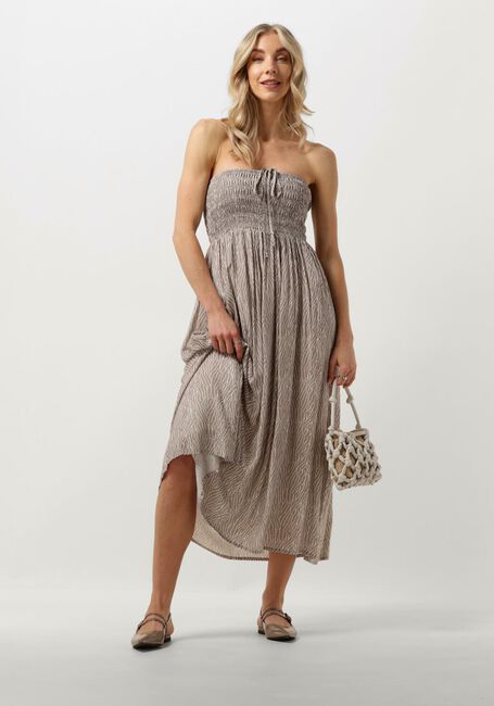 Taupe MOSCOW Maxikleid 72A-06-STROLY - large