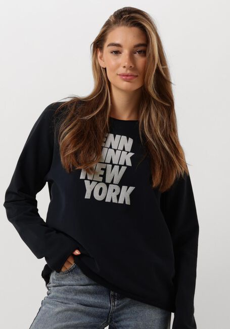 Dunkelblau PENN & INK Pullover 513 SWEATER PRINT - large