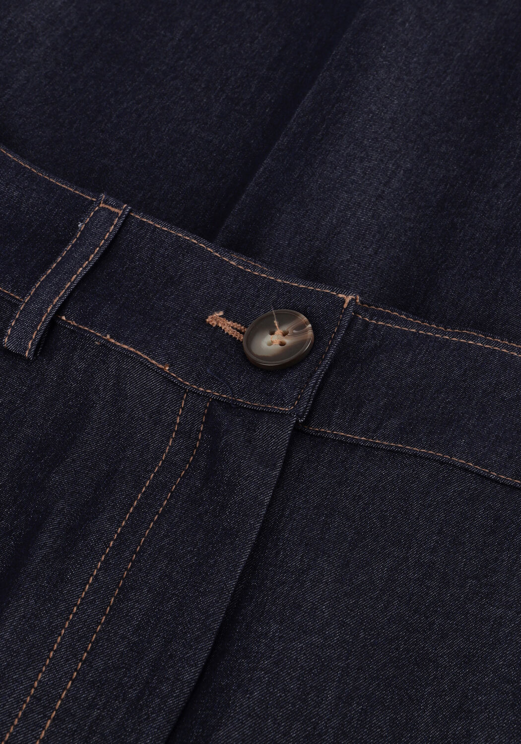 Dunkelblau CO'COUTURE Hose TERRY DENIM LONG PANT - large