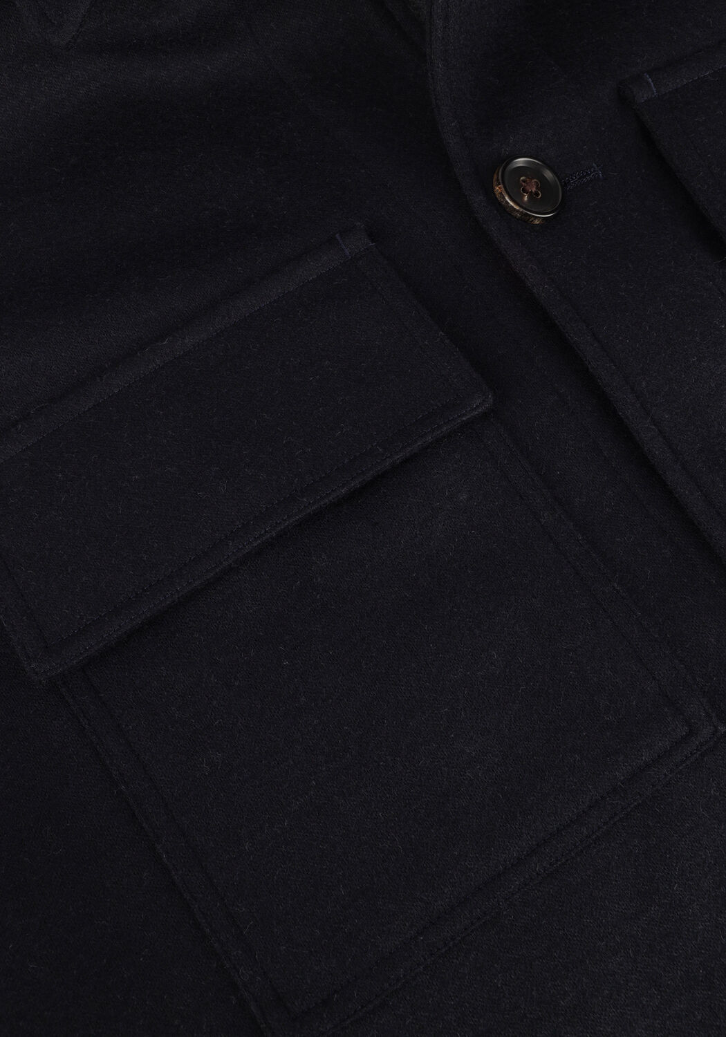 Blaue PROFUOMO Overshirt OVERSHIRT KNITTED - large