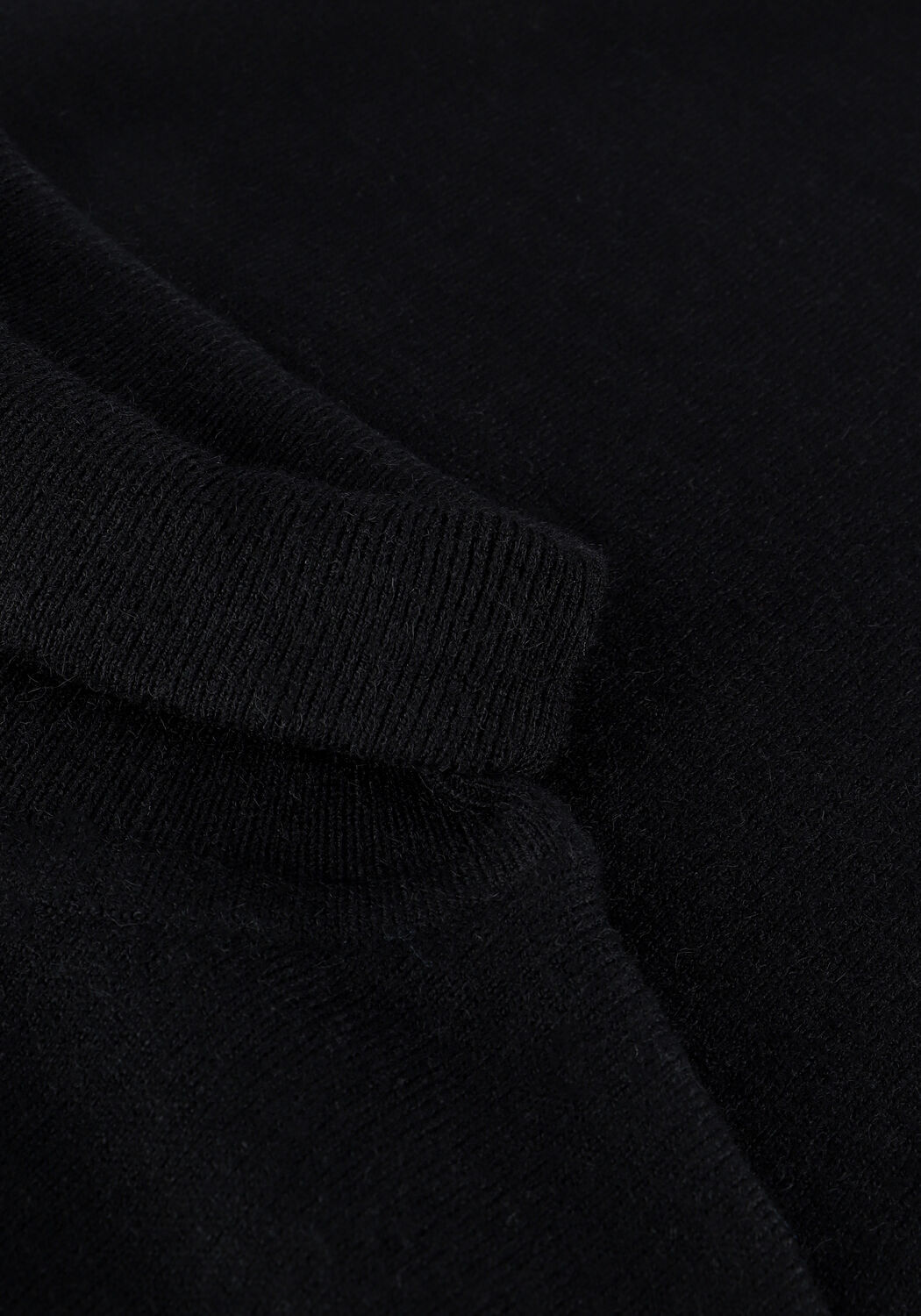 Schwarze OBJECT Pullover OBJTHESS L/S ROLLNECK KNIT PULLOVER - large