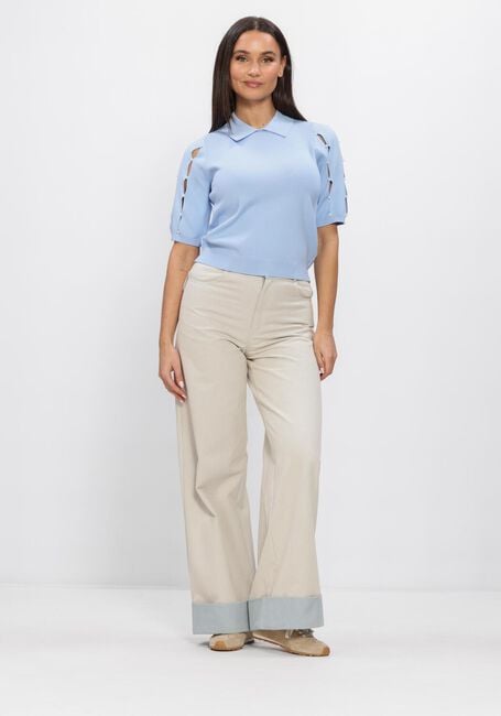 Hellblau FREEBIRD Top KN-VIS-SOFT-26-1 - large