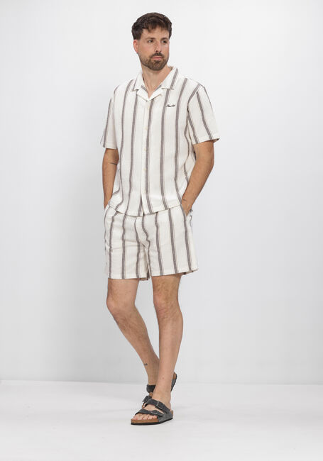 Mehrfarbige/Bunte PURE PATH Kurze Hose STRIPED SHORTS - large