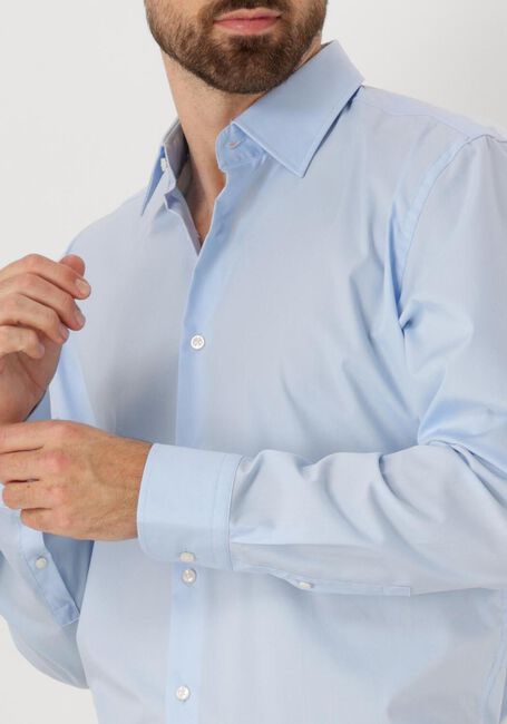 Hellblau BOSS BLACK Klassisches Oberhemd H-HANK-KENT0C1-214 - large
