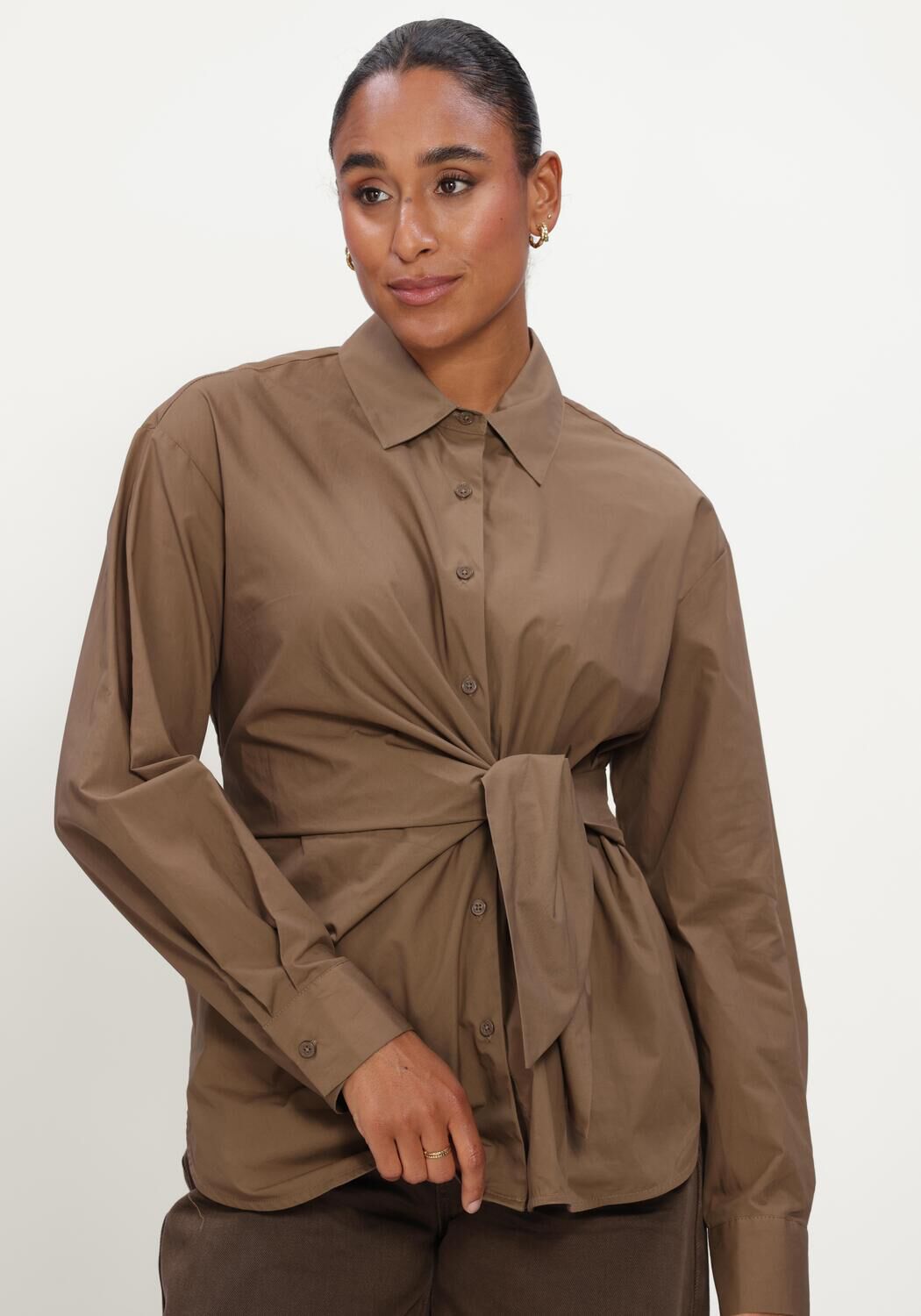 Braune CIRCLE OF TRUST Blusen ALLY BLOUSE - large