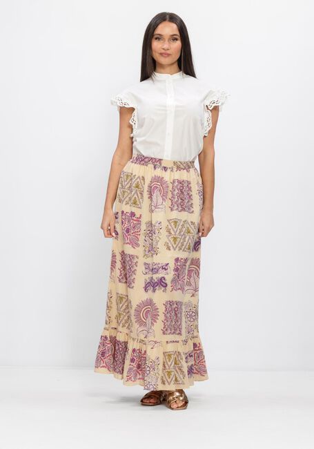 Creme ANTIK BATIK Maxirock JANE SKIRT - large