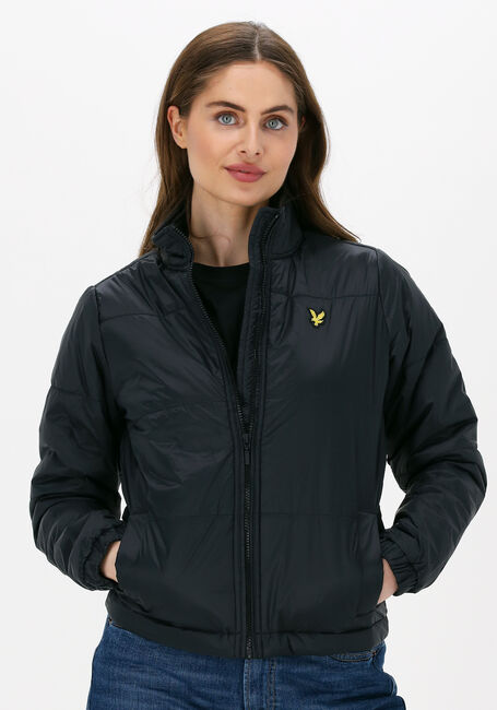 Schwarze LYLE & SCOTT Wattierte Jack LIGHTWEIGHT PUFFER JACKET - large