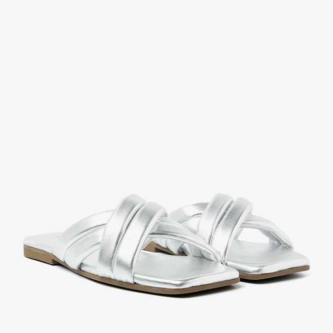 Silberne VIA VAI Pantolette KIKI LOT - large