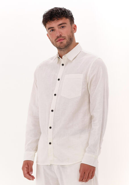 Nicht-gerade weiss ANERKJENDT Casual-Oberhemd AKLOUIS LINEN SHIRT - large