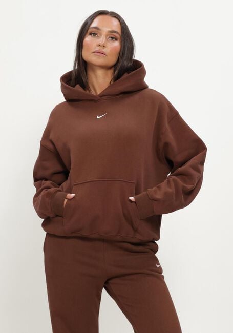 Braune NIKE Sweatshirt NIKE STUDIO FLEECE - large