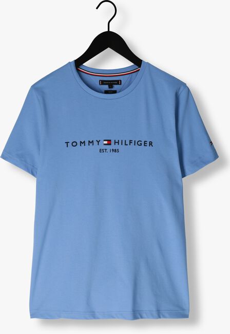 Blaue TOMMY HILFIGER T-shirt TOMMY LOGO TEE - large