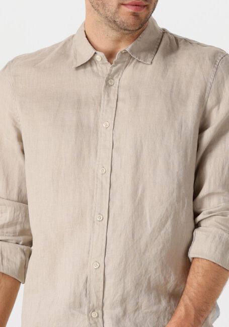 Beige SCOTCH & SODA Casual-Oberhemd REGULAR FIT LINEN SHIRT - large