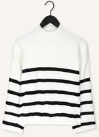 Ecru NEO NOIR Pullover ENA STRIPE KNIT BLOUSE Ecru NEO NOIR Pullover ENA STRIPE KNIT BLOUSE - medium