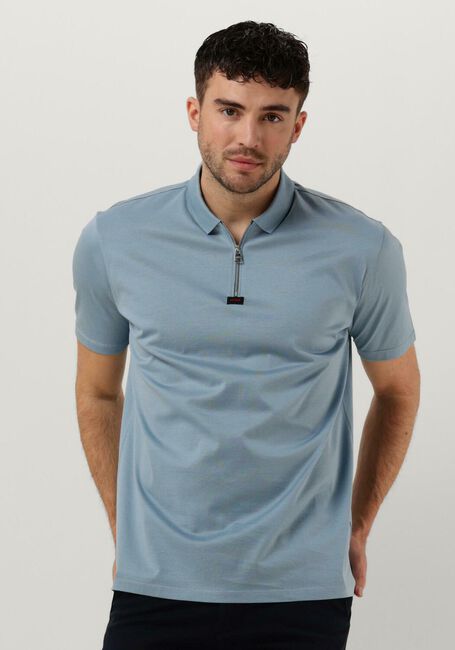 Blaue HUGO Polo-Shirt DERESOM223 - large