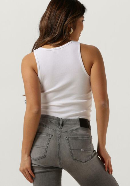 Weiße TOMMY JEANS Top TJW ESSENTIAL RIB TANK - large