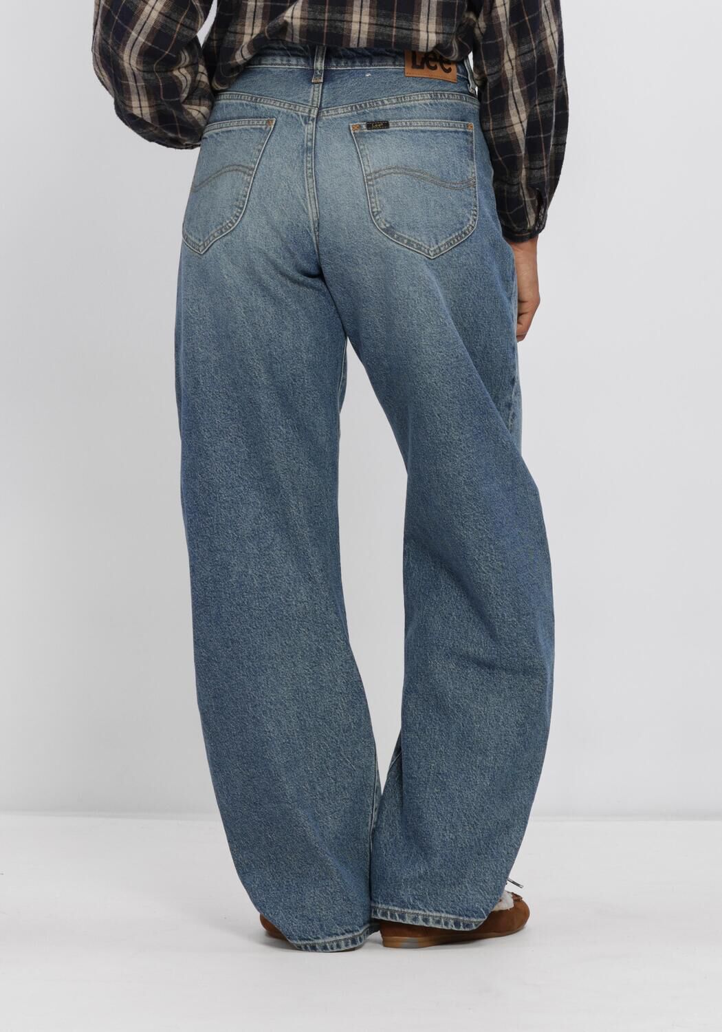 Hellblau LEE Wide jeans BALLOON PANT - large