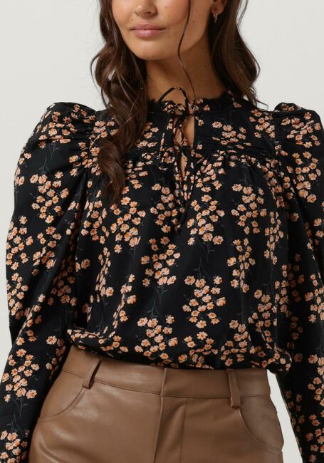 Schwarze SECOND FEMALE Blusen CLAUDE BLOUSE - large