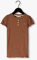 Braune LIKE FLO T-shirt SOLID RIB SS TEE - medium