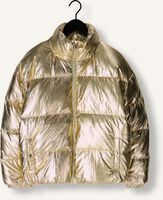 Goldfarbene JANICE Wattierte Jack PUFFER JAS DAMES JAX Goldfarbene JANICE Wattierte Jack PUFFER JAS DAMES JAX - medium