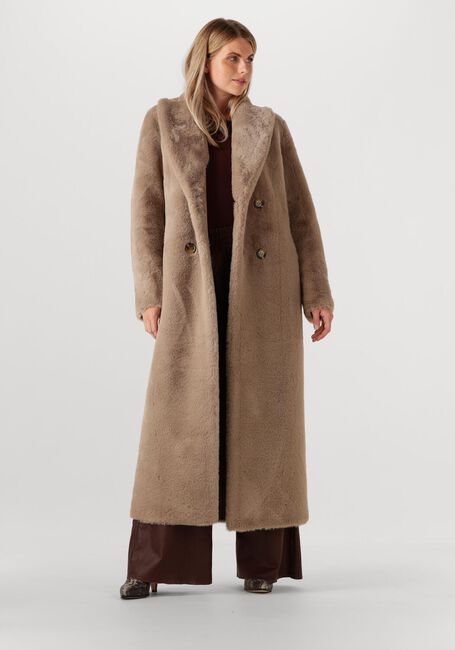 Beige IBANA Fake-Fur-Jack CAMIA - large