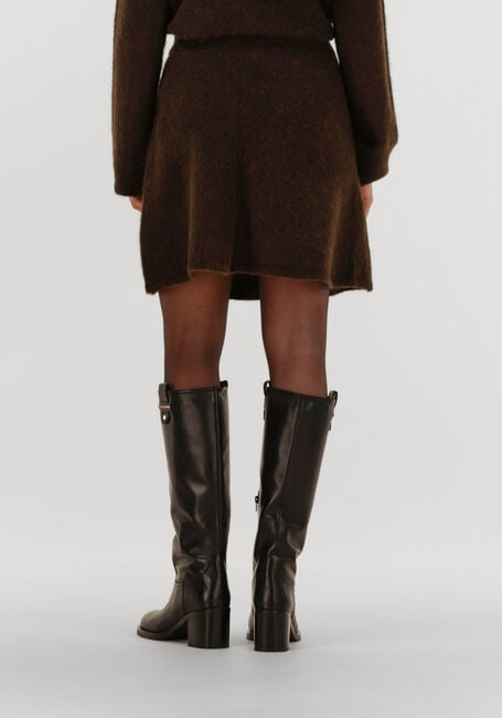 Braune SELECTED WOMEN Midirock SLFLULU BRUSHED HW KNIT SKIRT - large