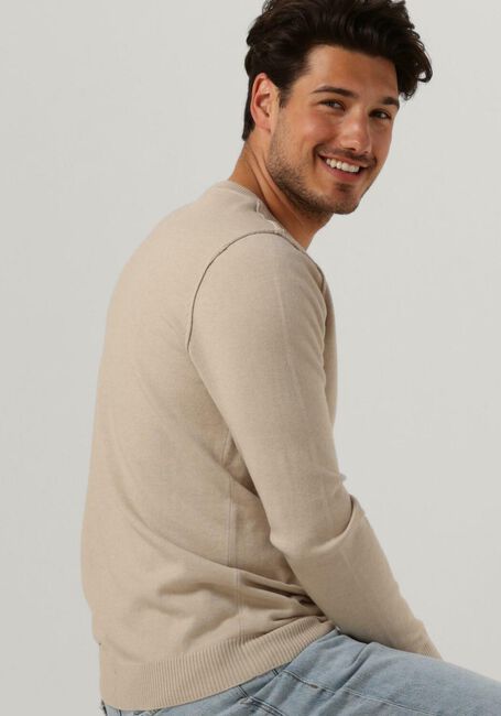 Beige BUTCHER OF BLUE Pullover CLIFDEN CREW - large