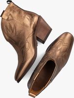 Bronzefarbene BRONX Ankle Boots LA-TITUDE 47499 - medium