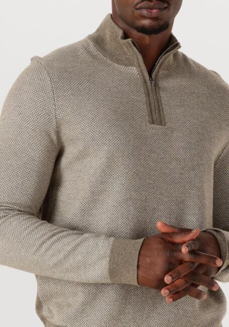 Taupe BOSS BLACK Pullover HETTORE - large