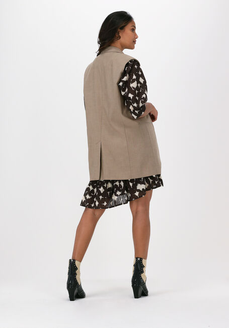 Taupe CO'COUTURE Gilet TAME OVERSIZED VEST - large