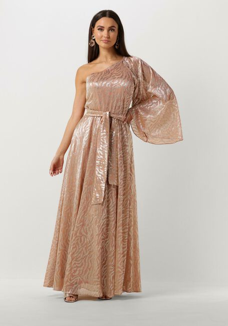 Rosane ACCESS Maxikleid SHIMMERY ONE-SHOULDER ANIMAL PRINT - large
