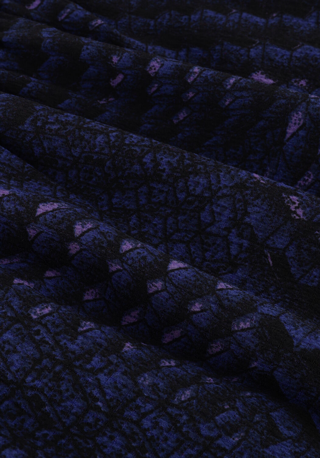 Dunkelblau ALIX THE LABEL Minirock GRAPHIC RAFFLE SKIRT - large