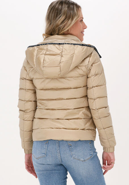 Goldfarbene TOMMY HILFIGER Wattierte Jack TWO TONE LW DOWN JACKET - large