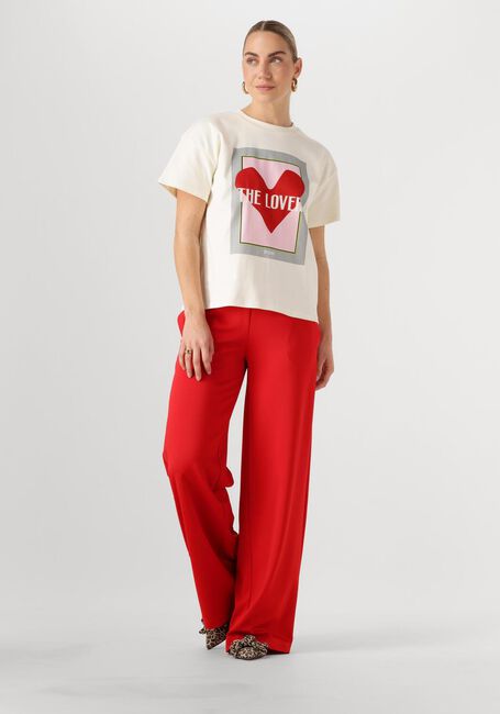 Weiße POM AMSTERDAM T-shirt THE LOVER - large