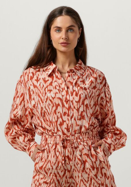 Orangene MSCH COPENHAGEN Blusen MSCHORLENA LADONNA SHIRTAOP - large