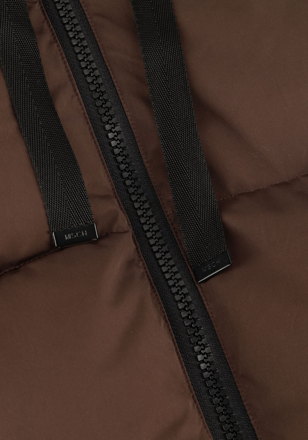 Braune MSCH COPENHAGEN Wattierte Jack MSCHPAVINARIA SHORT JACKET - large