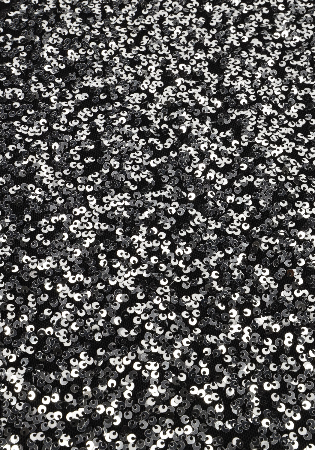 Silberne MODSTR&Ouml;M Minirock LARAMD SKIRT - large