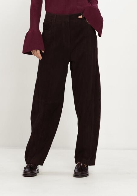 Braune IBANA Weite Hose PARLA SUEDE - large