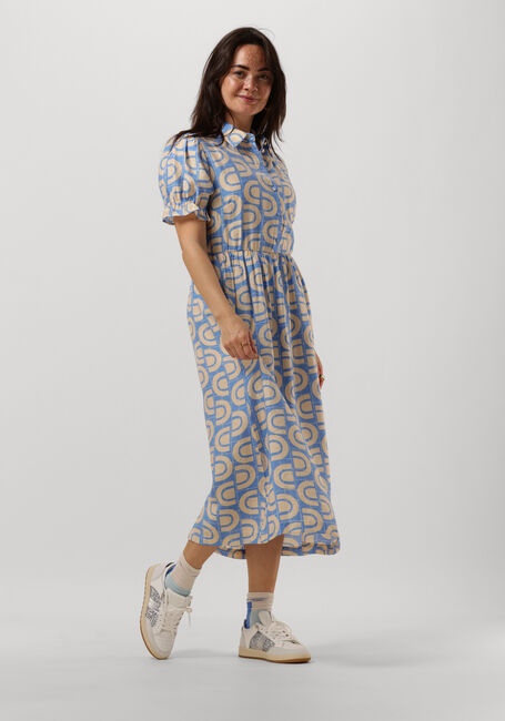 Hellblau OBJECT Midikleid JADA S/S MIDI DRESS 126 - large